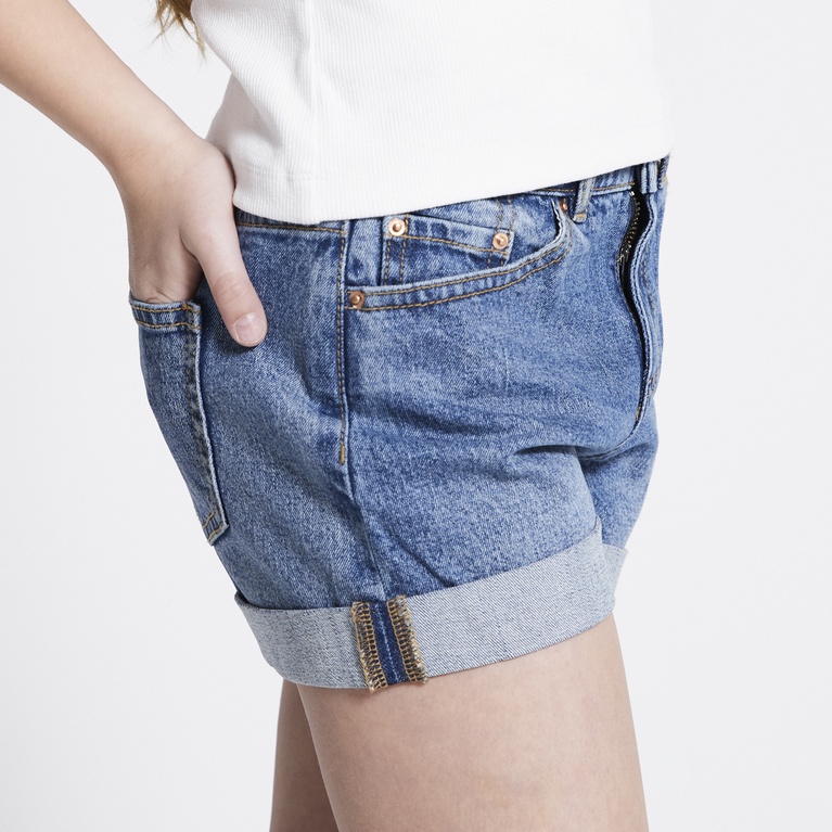 Denim shorts "Sunny star" Blue